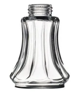 Verre seul pour poivrière/salière transparent 8 cm La Parfaite