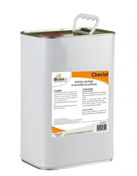 Eclador Cire Parquet Le Bidon De 5 Litres