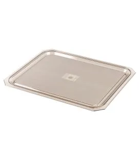 Couvercle pour bac GN 2/1 plat copolyester Bank Bonnet