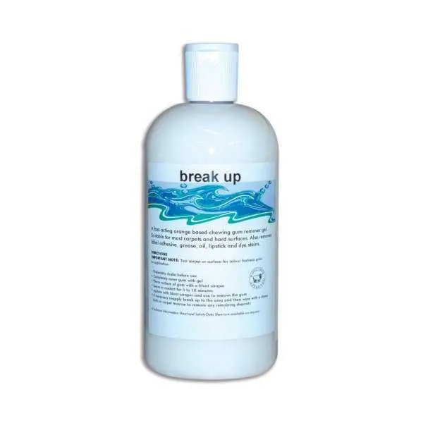 Break Up Gel Pour Dissoudre Les Chewingums Le Carton De 4*100ml