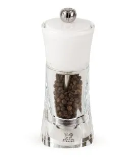 Moulin à poivre blanc Ø 7 cm 14 cm Molene Peugeot Saveurs