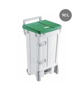 Conteneur plastique 90 L vert Gilac