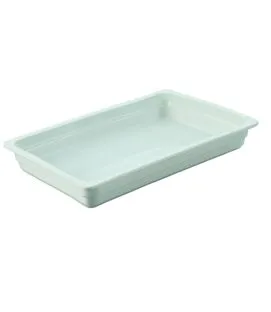 Plat GN porcelaine culinaire blanc 53x32,5x6,5 cm 700 cl Gastro Hotel Revol