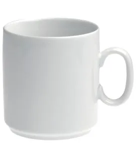 Mug conique blanc porcelaine culinaire 35 cl Ø 8 cm Les Essentiels Revol