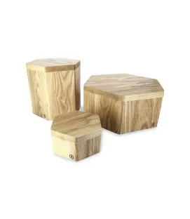 Set de 3 réhausses bois 29x33x23 cm Revol