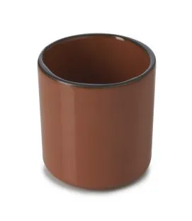 Gobelet expresso rond rouge porcelaine culinaire 8 cl Ø 5,8 cm Caractère Revol