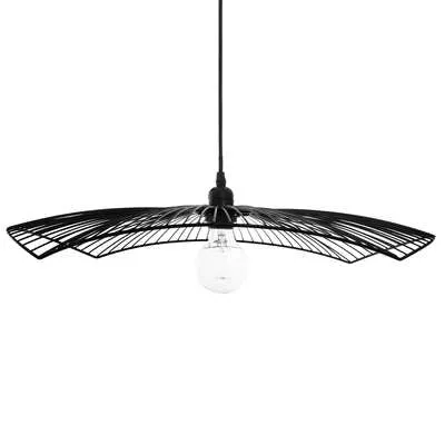 Suspension Cuzco diam 59 cm métal filaire noir X4