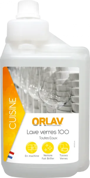 Orlav Lave Verre 100 Le Bidon De 1 Litres