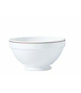 Bol rond blanc verre opal 51 cl Ø 13,2 cm Restaurant Filet Bordeaux Arcoroc