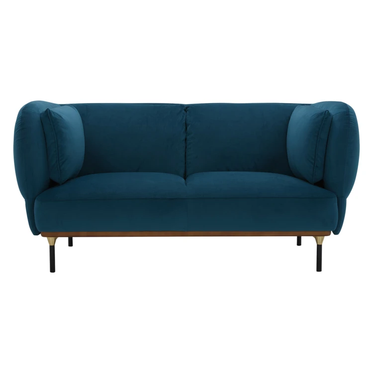 Canapé 2 places en velours