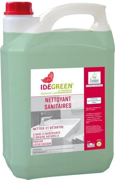 Idegreen Nettoyant Sanitaire Ecologique Le Bidon De 5 Litres