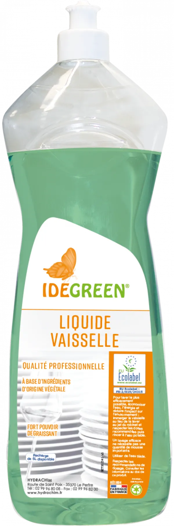 LIQUIDE VAISSELLE ECOLABEL