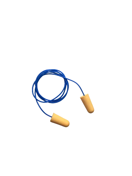Bouchons d'oreilles en mousse de polyuréthane avec corde