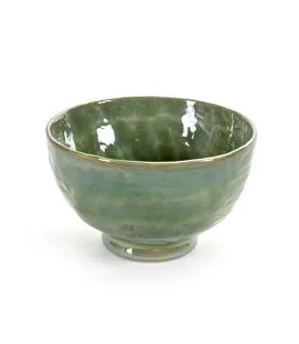 Bol rond vert grès émaillé 59 cl Ø 16 cm Pure Sea Green Serax
