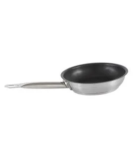 Poêle rond inox Revêtement anti-adhésif Ø 20 cm 4,5 cm 1,2 L Qualiplus Pro.cooker