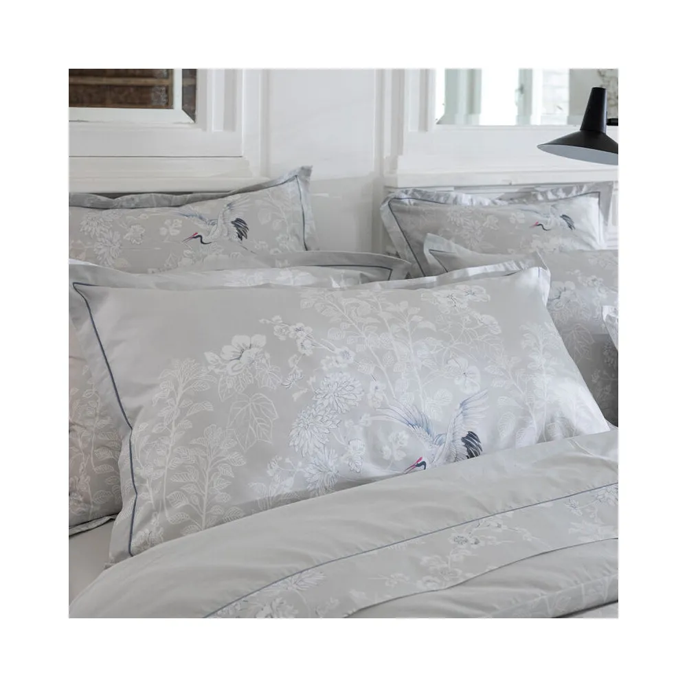 2 taies d'oreiller Envol Crépuscule Le Jacquard Français coton - 2 dimensions