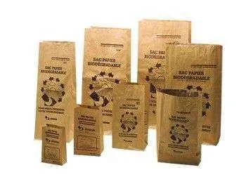 Sac Dechet Kraft De 80L Lot De 50Sacs