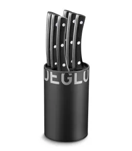 Bloc 6 couteaux polypropylène (pp) Ø 9 cm 14 cm Deglon