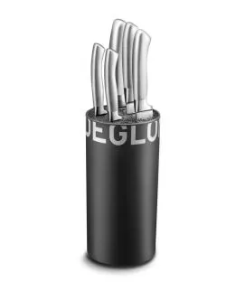 Bloc 5 couteaux polypropylène (pp) Ø 11 cm 23 cm Oryx Deglon