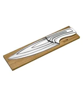 Coffret de 4 couteaux inox 35x8,5x2 cm Meeting Deglon