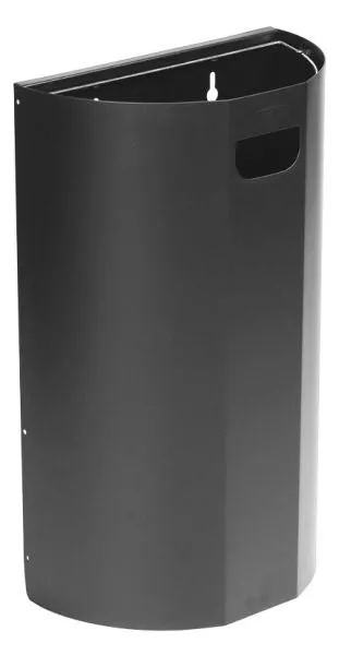 Collecteur mural - demi lune - 40L