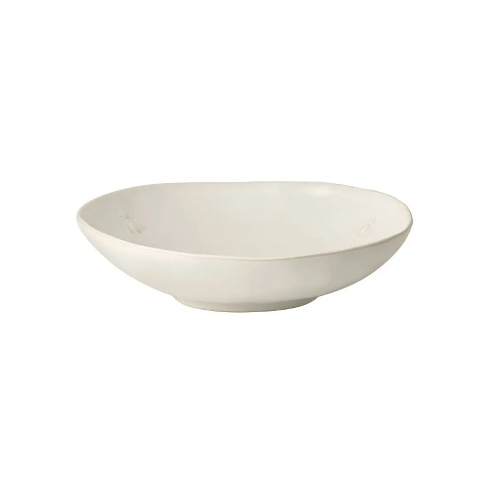 4 assiettes à pâtes Abeille La Rochère - 2 coloris