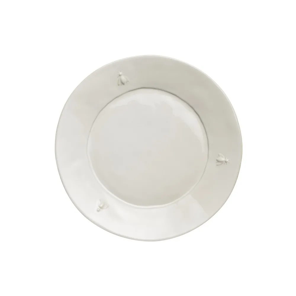 4 assiettes de service Abeille La Rochère - 2 coloris