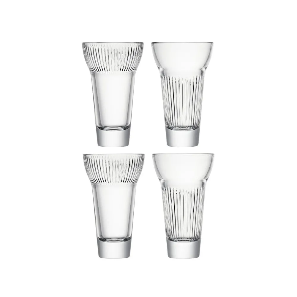 4 verres à pastis Calanques La Rochère