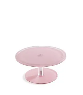 Piédestal résine Nacryl® rose Ø 23 cm 11 cm Mealplak