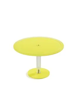 Piédestal résine Nacryl® jaune Ø 33 cm 21 cm Mealplak