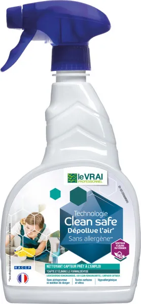 CLEAN SAFE NETTOYANT CAPTEUR PRET A L'EMPLOI 750ml