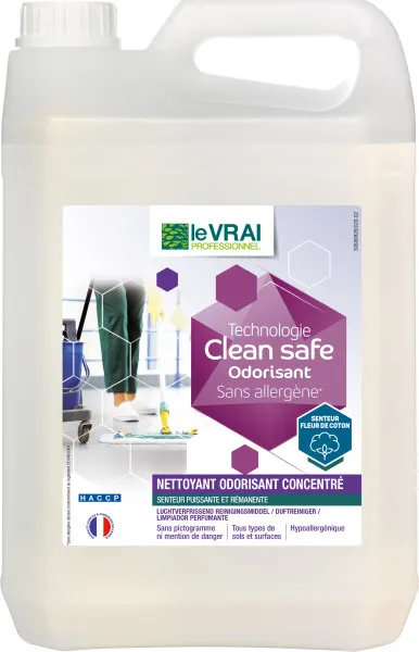 CLEAN SAFE NETTOYANT ODORISANT CONCENTRE 5L