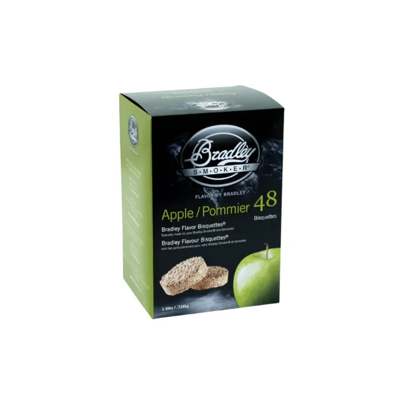 48 Bisquettes Pommier - Bradley Smoker