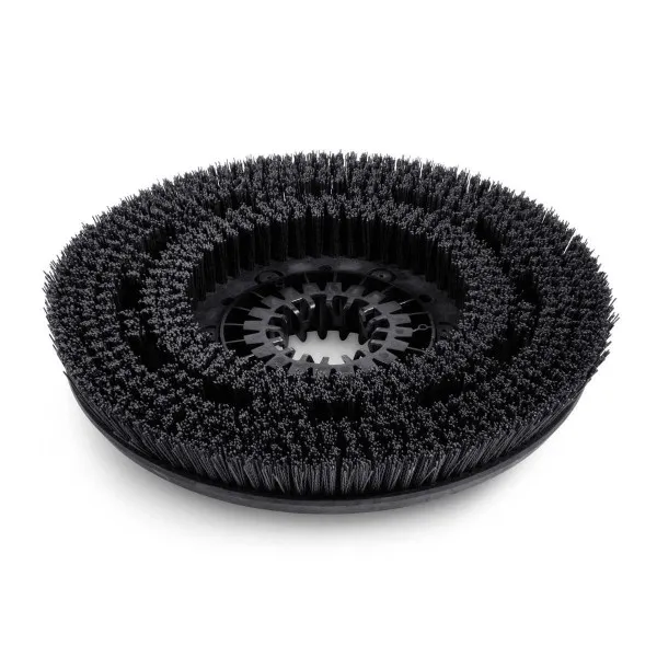 Brosse nylon NOIRE D.43mm poils très dur