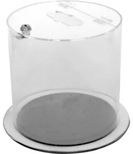 Collecteur plastique 12 L transparent Probbax