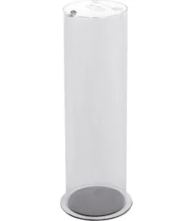 Collecteur plastique 37 L transparent Probbax