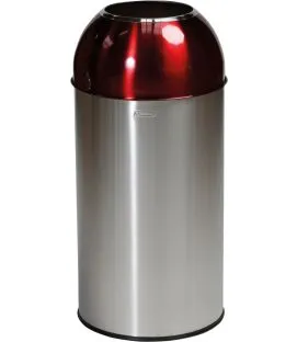 Collecteur inox 40 L rouge Probbax