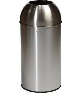 Collecteur dôme inox 40 L argent Probbax