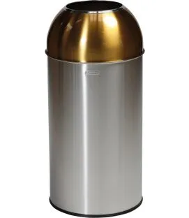 Collecteur inox 40 L jaune Probbax