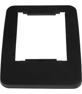 Cadre couvercle plastique noir Probbax