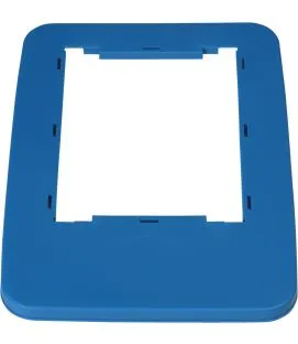 Cadre couvercle plastique bleu Probbax