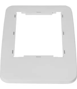 Cadre couvercle plastique blanc Probbax