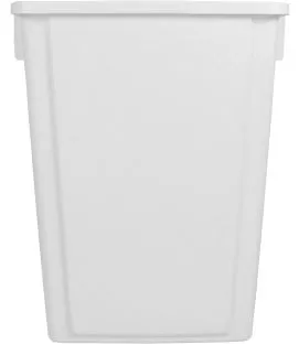 Collecteur tri sélectif plastique 60 L blanc Probbax