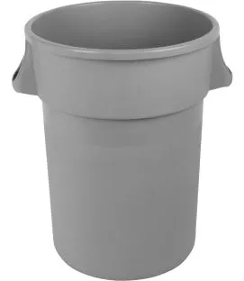 Collecteur plastique 120 L gris Probbax