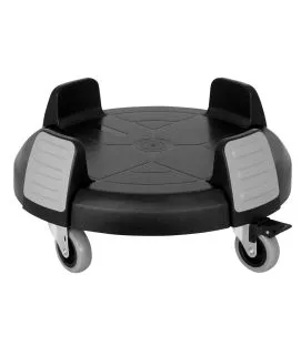 Chariot pour collecteur 80/120L plastique noir Probbax