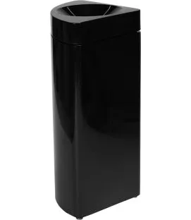 Collecteur acier 30 L noir Probbax