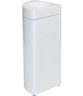 Collecteur acier 30 L blanc Probbax