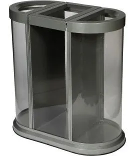 Station tri acier 150 L transparent Probbax