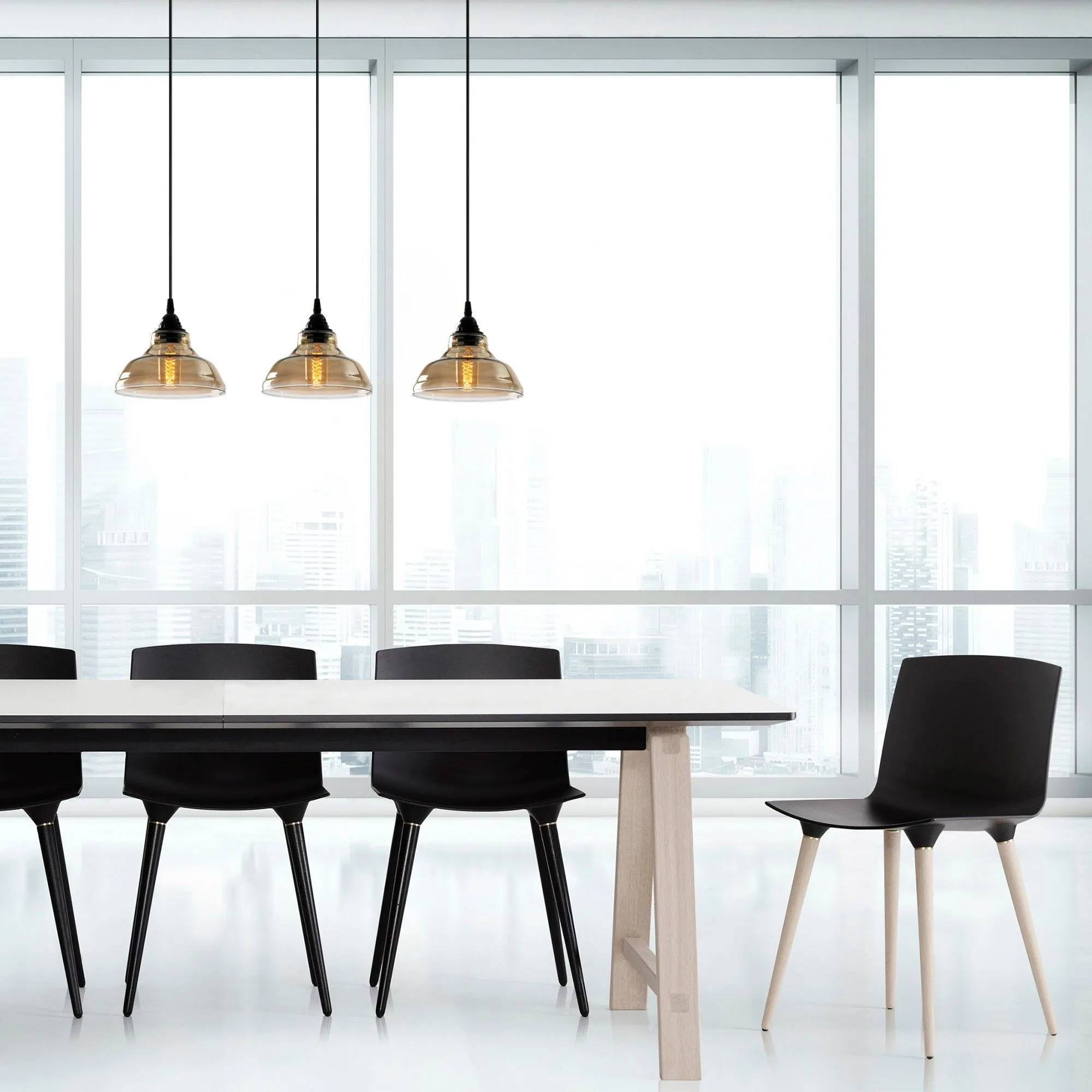 Dilberay Lustre | CORPS EN FER | Noir