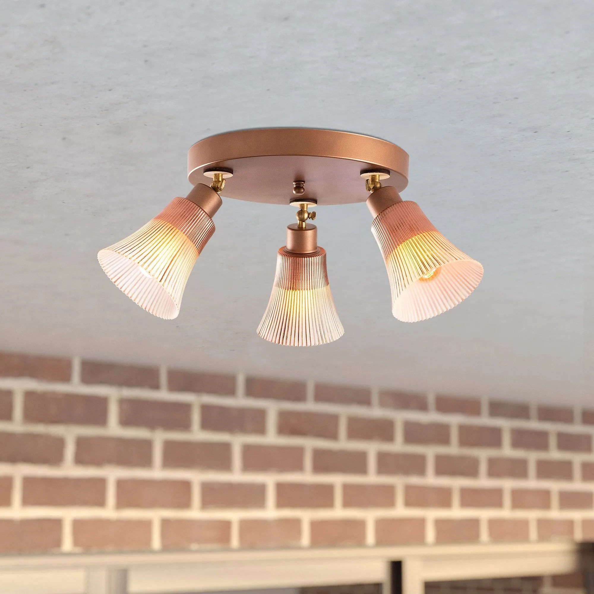 Foca Lustre | CORPS EN MÉTAL | Cuivre